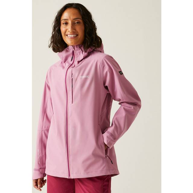 'Birchdale' Waterproof Shell Jacket - Bright Pink - 8