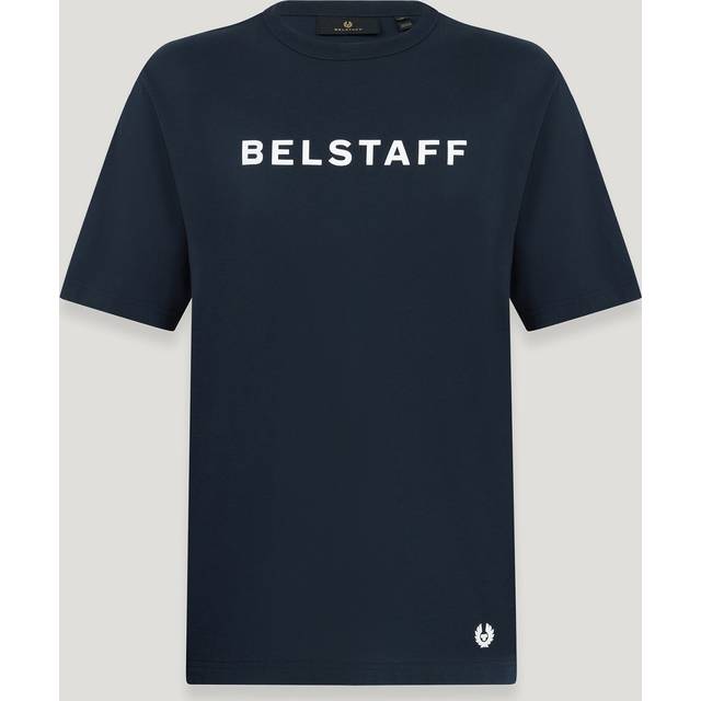 Belstaff Staple Logo T-shirt Men's Cotton Jersey Dark Ink Size 2XL