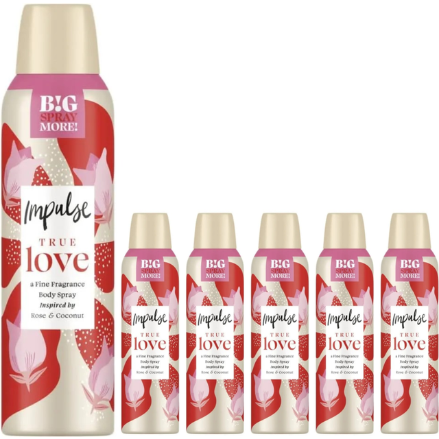Impulse Truelove Body Spray Deodorant 150ml