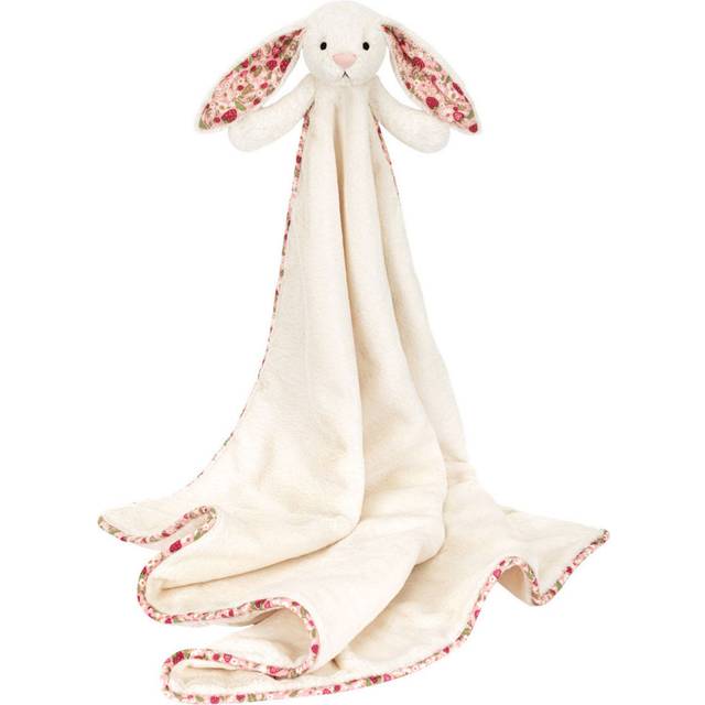 Jellycat Mysig filt - 70x56 cm - Blossom Cream Bunny Berry - Jellycat - One Size - Filt