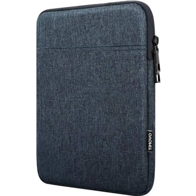 TiMOVO 8-9 Inch Tablet Sleeve Case for New iPad Mini 7/6/5/4/3/2/1, Portable Protective Bag with Pockets, Space Gray