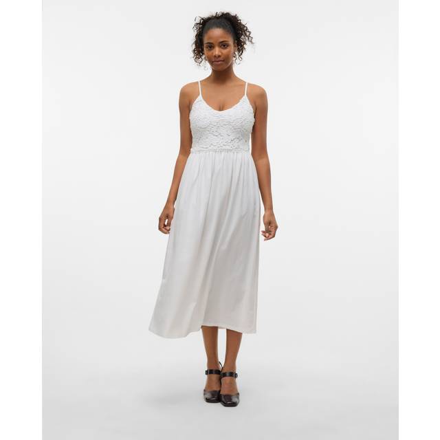 Vero Moda Sommerkjole VMPANNA - Hvid