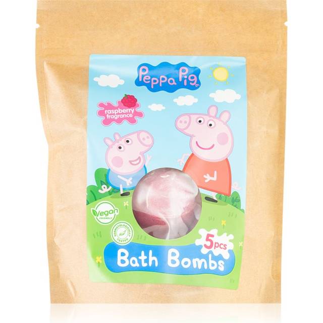 Peppa Pig Bath Bombs Sprudlande badbomb 5x50 g
