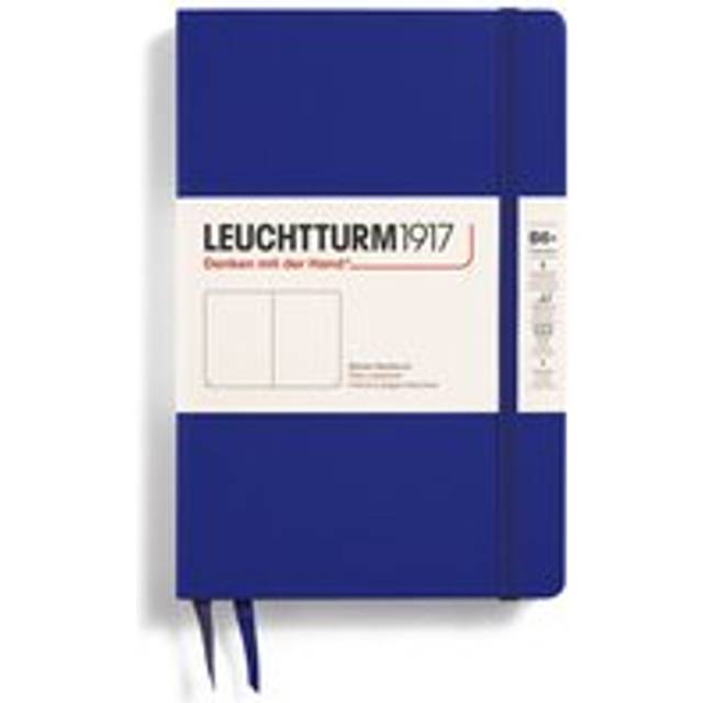 LEUCHTTURM1917 Hardcover B6+ Notebook Ink - Plain - Blue