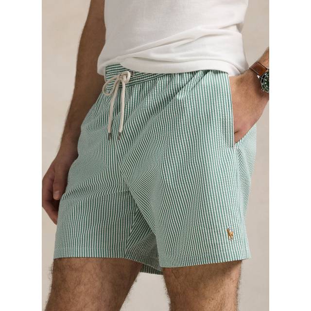 Polo Ralph Lauren Striped Swim Shorts - Green - M