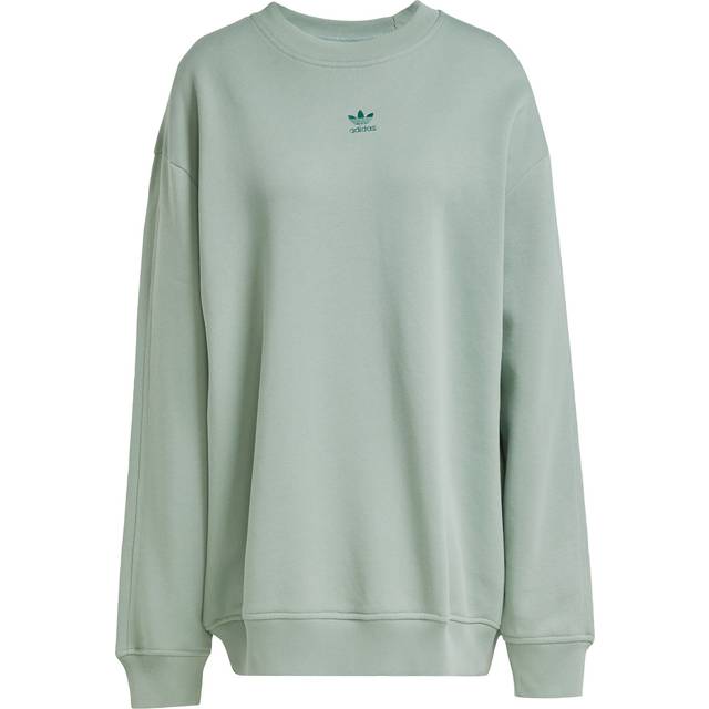 Sweatshirt adidas Essentials Oversized French Terry Sweatshirt Silver Green S (S)