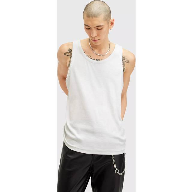 AllSaints Cotton Edwards Tank Top - White - XS