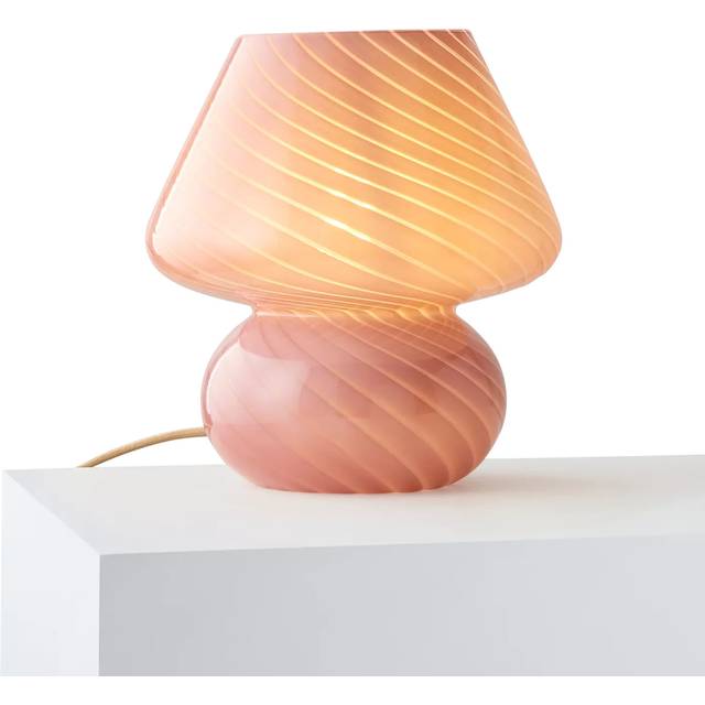 John Lewis Glass Mushroom Table Lamp