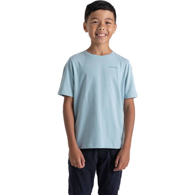 (11-12 Years, Sky Blue) Craghoppers Childrens/Kids Ellis Whale Shark Short-Sleeved T-Shirt