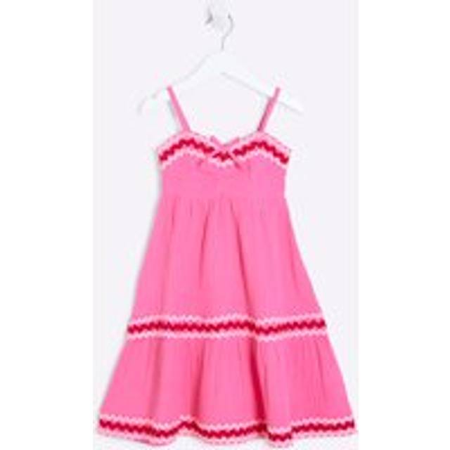 River Island Mini Girls Pink Maxi Beach Dress - 18-24 Mths