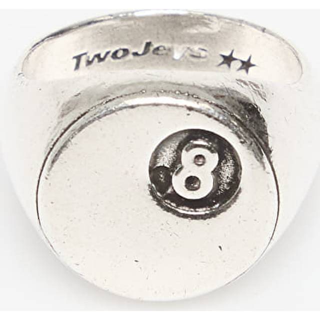 Twojeys 8 Ball Ring Silver 56 mm