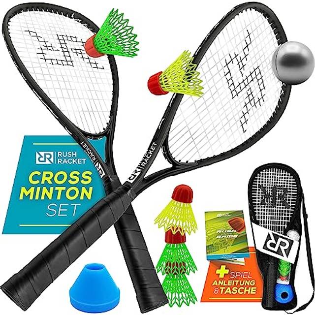Rush Racket Set RS3 Speed Badminton Set 5-teilig