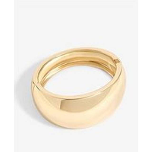 Jon Richard Jon Richard Gold Plated Wide Polished Cuff