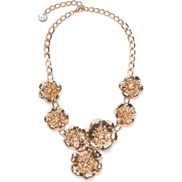 Carolina Herrera CZ Flower Necklace