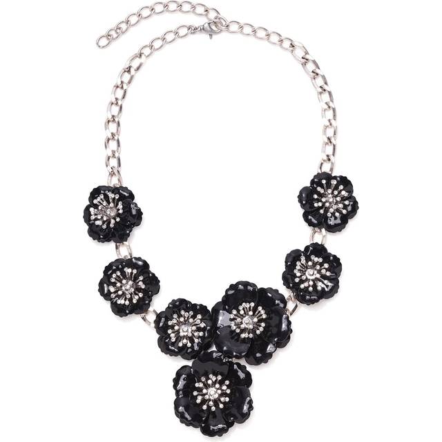 Carolina Herrera CZ Flower Necklace