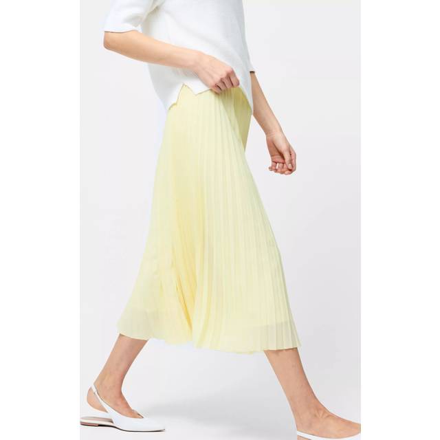 French Connection Sunburst Pleated Crepe Skirt
