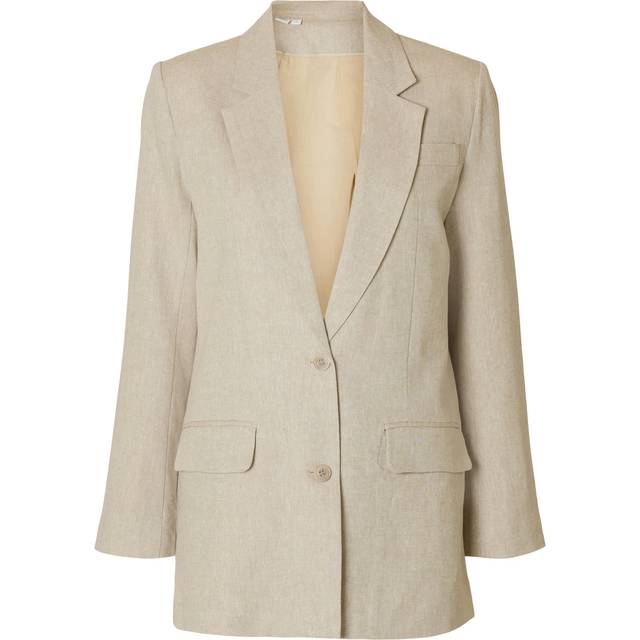 Relaxed Fit Single-breasted Blazer