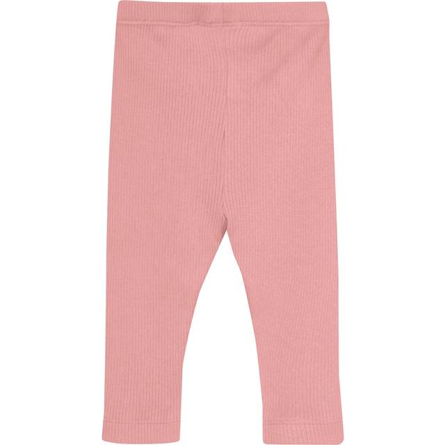 Minymo Leggings Ribbade Rosette