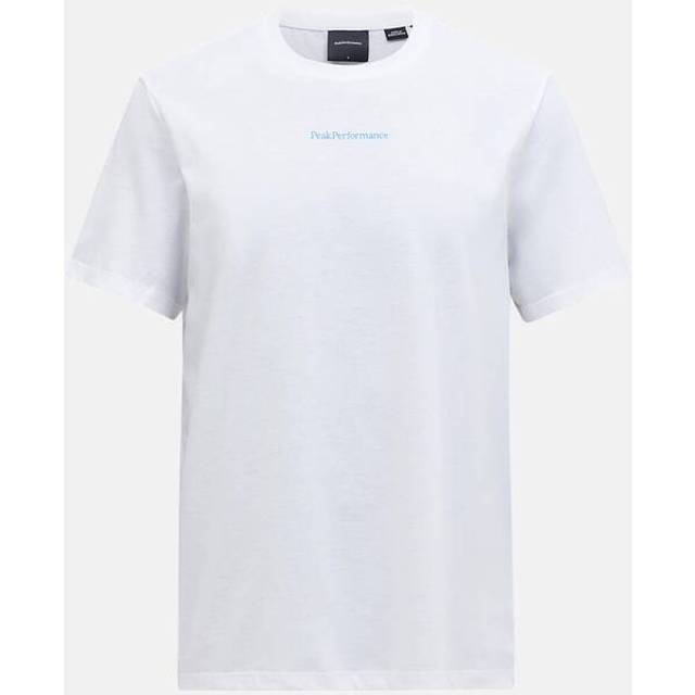 Peak Performance Mens Explore Graphic Tee (Vit (WHITE/BRILLIANT BLUE) Large)