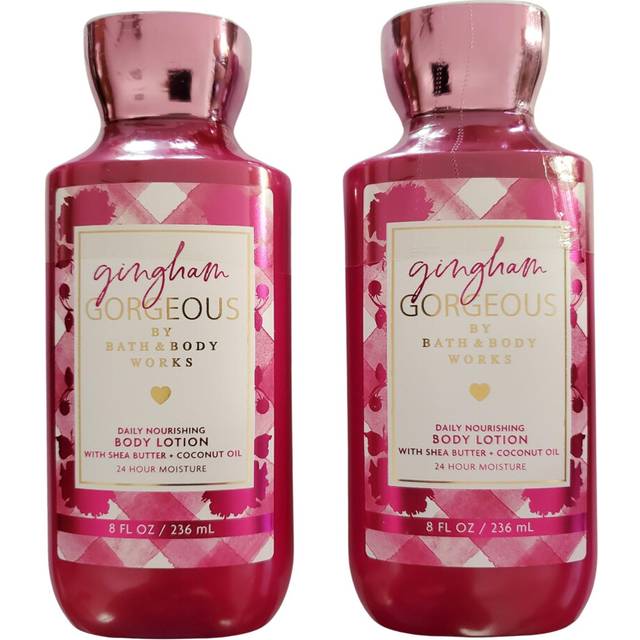 Bath & Body Works Gingham Gorgeous Body Lotion 8 Ounces Each Pack of 2