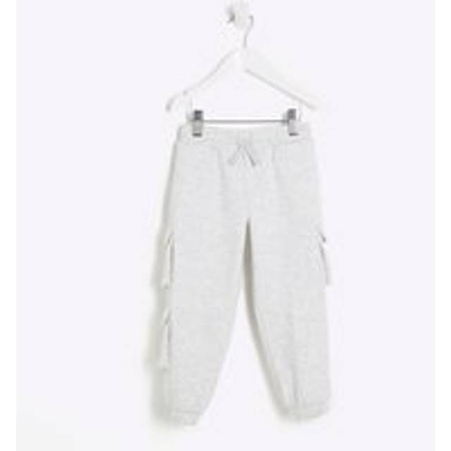 River Island Mini Boys Grey Cargo Joggers - 2-3 Yrs