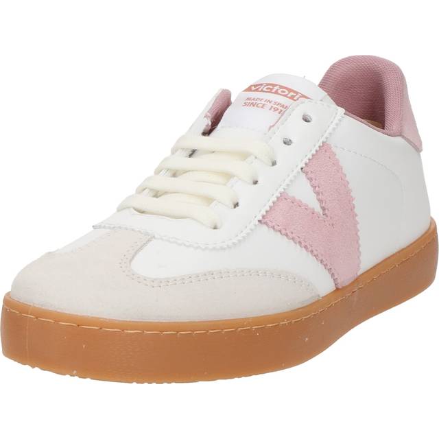 Leather and suede effect trainers for women Victoria Berlin Ciclista - Rose