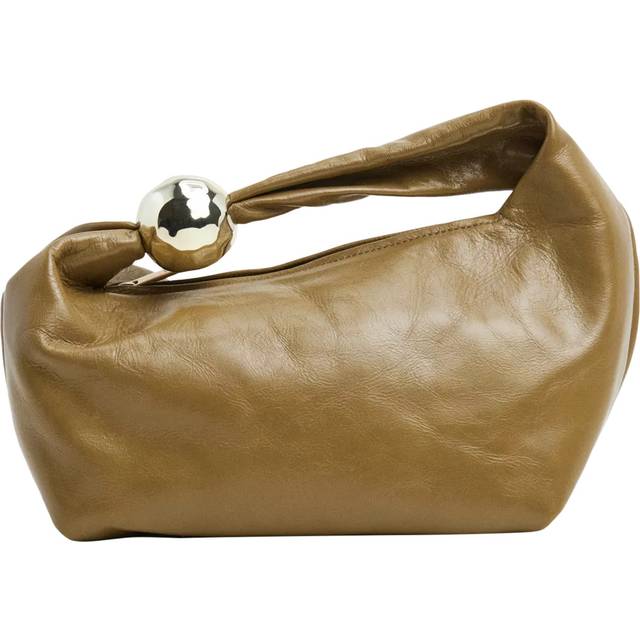 Astrid Handbag Leather Patent Olive