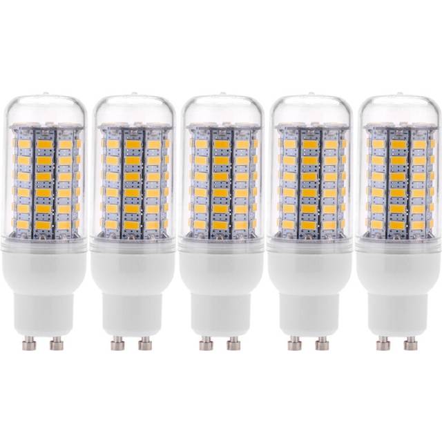 GU10 10W 5730 SMD 69 LED Mais Licht 360 Grad 200-240V Warmweiss