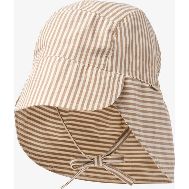Wheat Legionärshatt - Tonga - Cappucino Stripe - Wheat - 52-53 cm - Solhatt