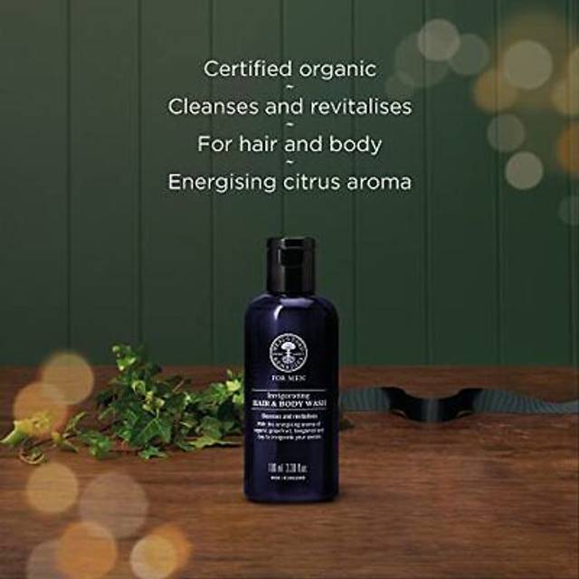 Neal’s yard remedies | men’s skincare gift set (worth £33.50)| bergamot ess