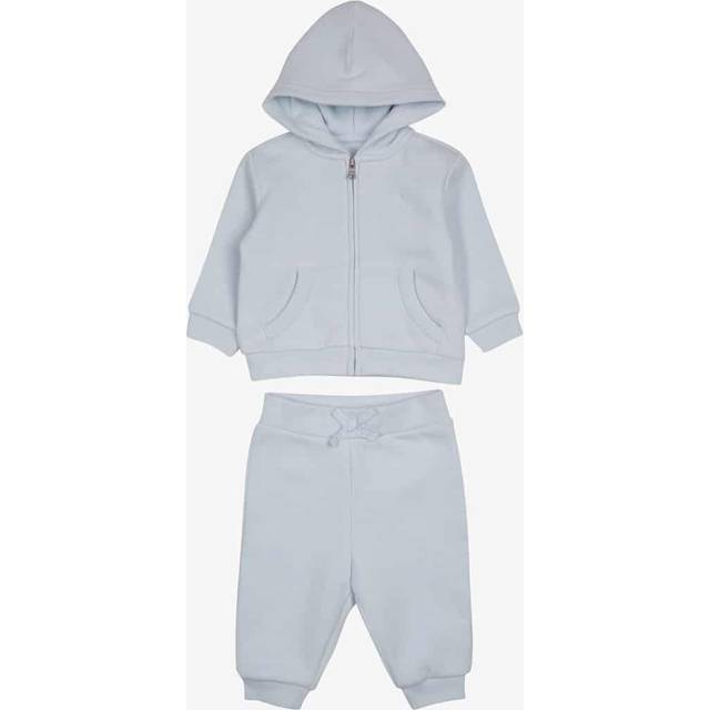 RALPH LAUREN BABY Fleece Full-Zip Hoodie & Pant Set |Blå |53-60