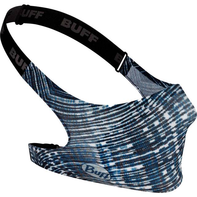 mouth mask Bluebay 3-layer polyester blue size one-size