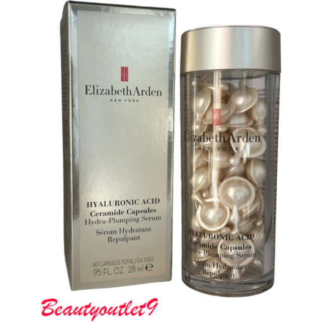 Elizabeth arden hyaluronic acid ceramide 60 capsules hydra plumping serum