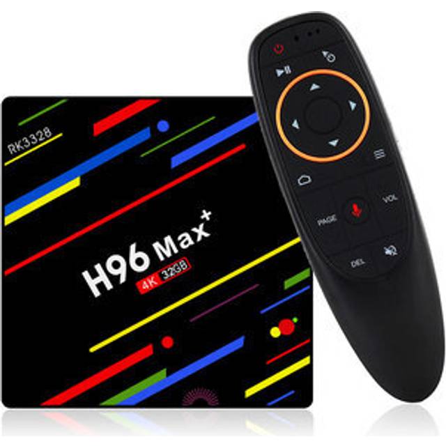 H96 Max Plus RK3328 4G/32G Android 8.1 USB3.0 Voice Control TV Box Support HD Netflix 4K Youtube