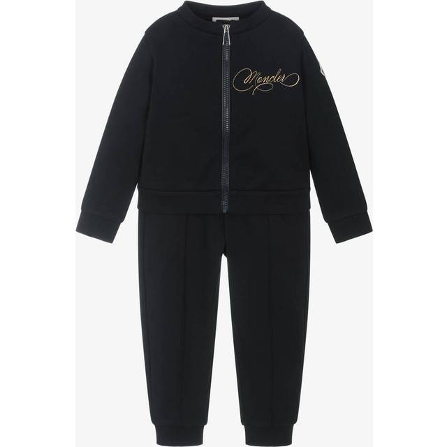 Moncler Enfant Girls Blue Cotton Tracksuit - 6 year