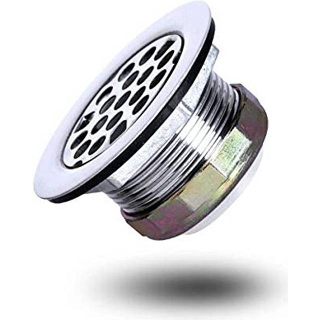 VARNAHOME Stainless Steel Shower Strainer Assembly WFlat Grid Strainer for Bar or Bathroom Sinks