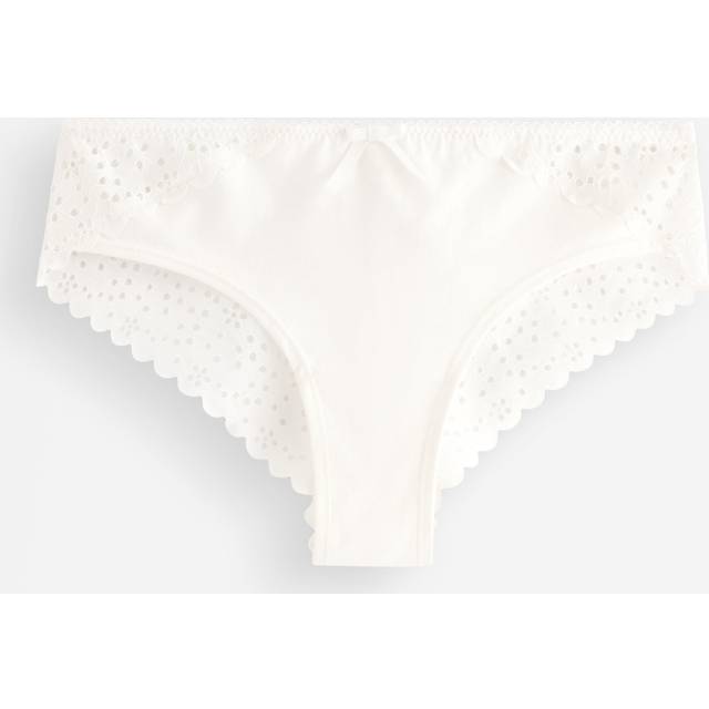 Braziliantrosor med broderie anglaise