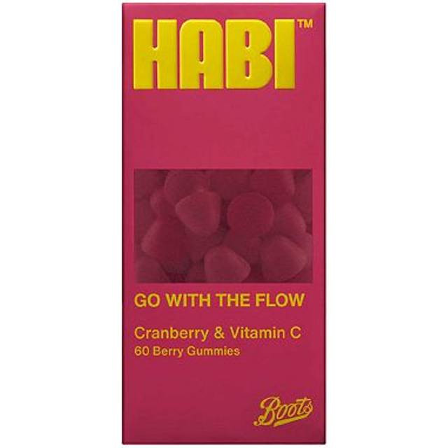 HABI Go with the Flow Cranberry & Vitamin C Gummies 60s