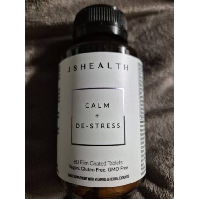 JSHealth Calm + De-Stress 60 Tablets
