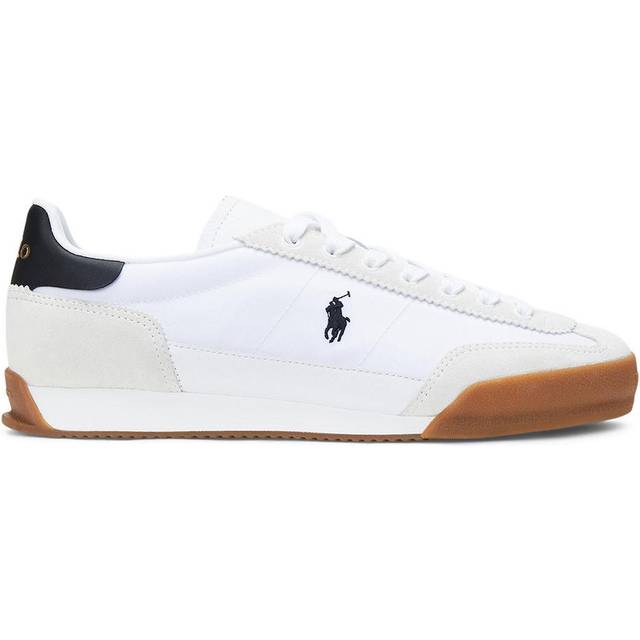 POLO RALPH LAUREN Hester Suede & Canvas Sneaker |Vit |40