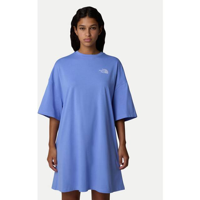 The North Face Simple Dome T-Shirt Dress - Blue - Womens - XS