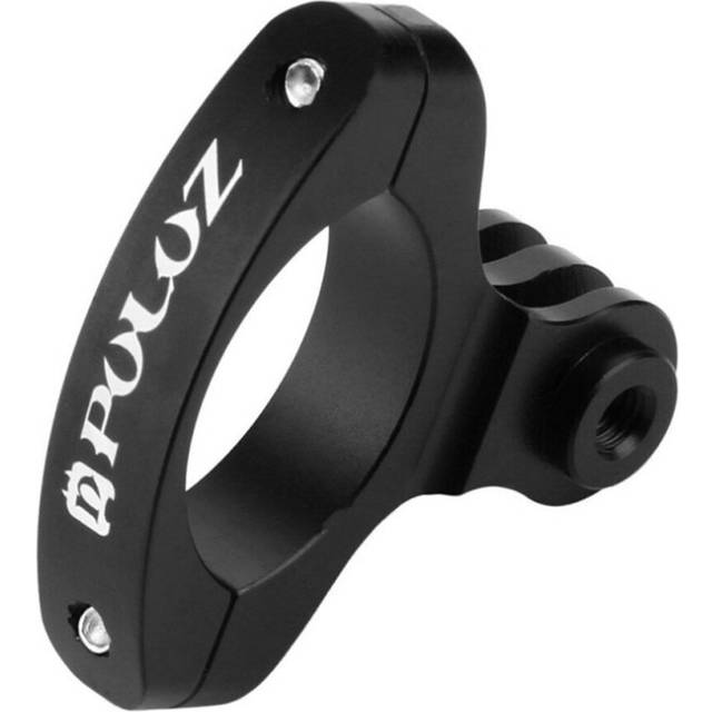 O Shape Cycling Bike Mount Bicycle Clip Holder Action Camera Handlebar Mount Clamp for GoPro HERO5 /4 /3+ /3 /2 /1 black