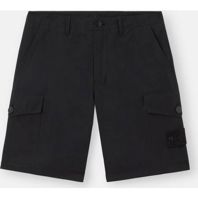 Stone Island, Casual Shorts, male, Black, W33, Ghost Capsule Shorts