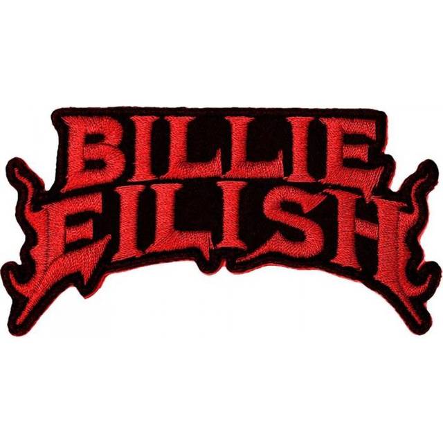 Billie Eilish Flames Iron On Patch