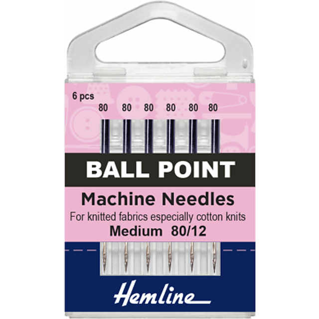 Hemline Ball Point Sewing Machine Needles
