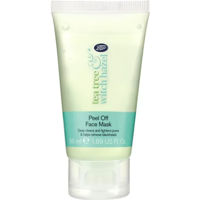 Boots tea tree & witch hazel peel mask 50ml