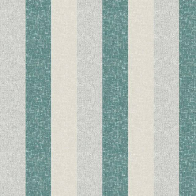 Superfresco Meadow Stripe Teal and Rose Gold Wallpaper - Multi - 1000 x 52 x 0.3cm