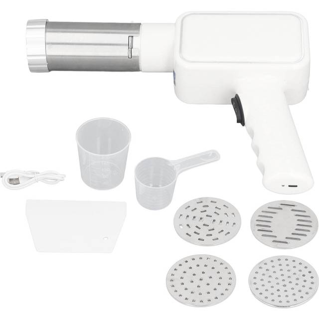 Handheld Electric Pasta Maker Multifunction 5 in 1 Cordless Portable Noodle Maker with Shaping