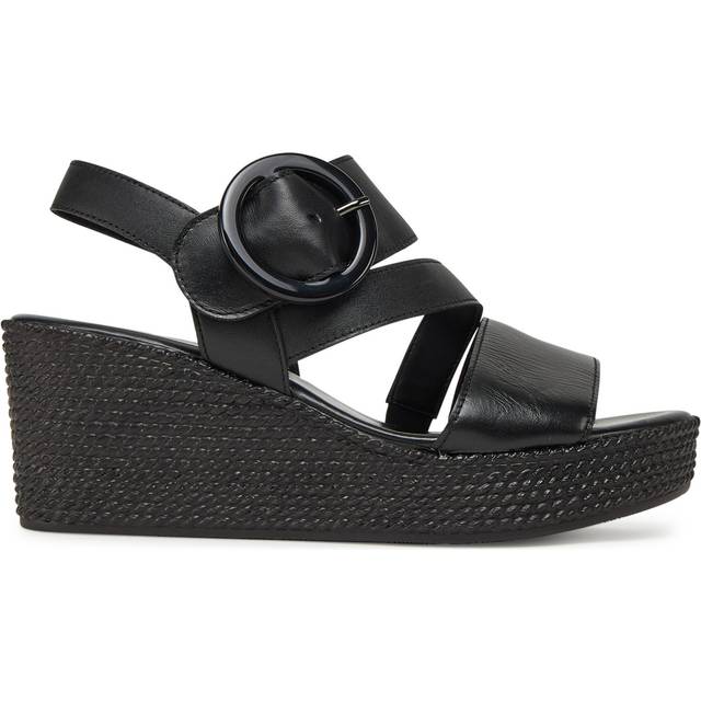 Smart Leather Espadrilles - GAB41511 / 327 004 - Black
