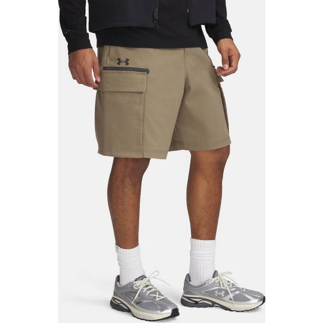Under Armour Unstoppable Utility Men's Shorts Bayou / Black M - Brown
